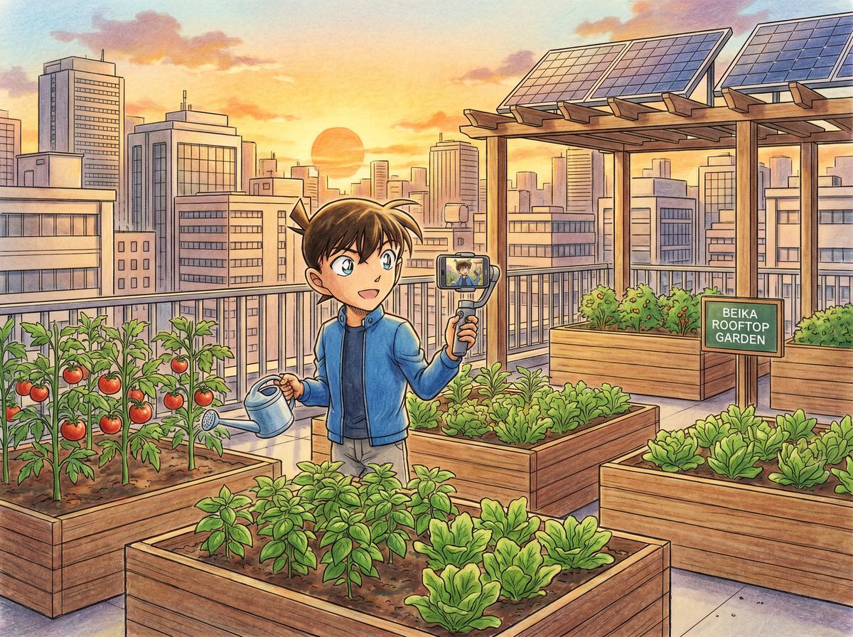 黑丝屋顶花园视频